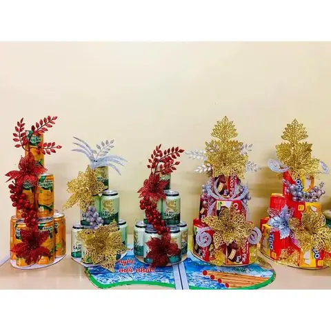 Cách Trang Trí Bia Nước Ngọt Ngày Tết?