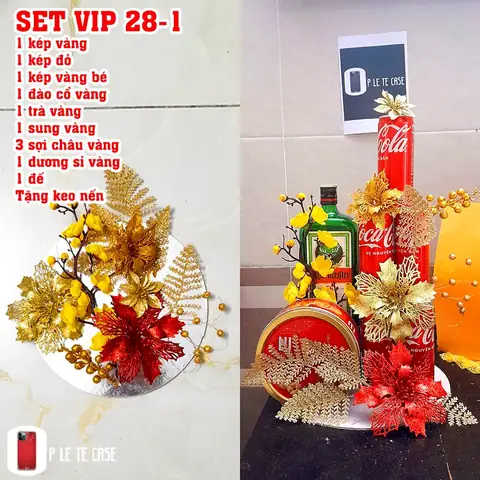 Cách Trang Trí Bia Nước Ngọt Ngày Tết?