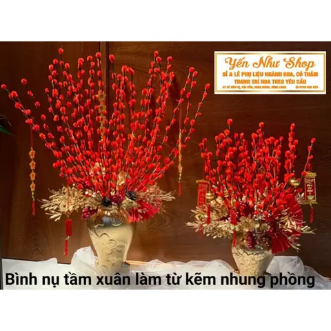 Bước Nào Để Trang Trí Bình Hoa Nụ Tầm Xuân Đẹp Mắt?