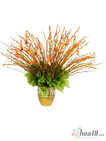 Bước Nào Để Trang Trí Bình Hoa Nụ Tầm Xuân Đẹp Mắt?