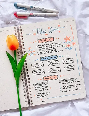 Cách Trang Trí Bullet Journal Như Thế Nào?