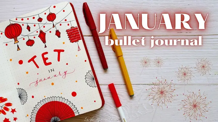 Cách Trang Trí Bullet Journal Như Thế Nào?
