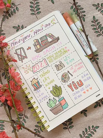 Cách Trang Trí Bullet Journal Như Thế Nào?