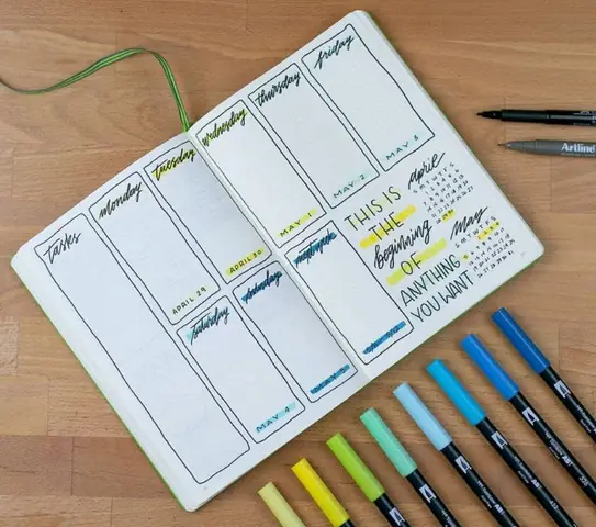 Cách Trang Trí Bullet Journal Như Thế Nào?