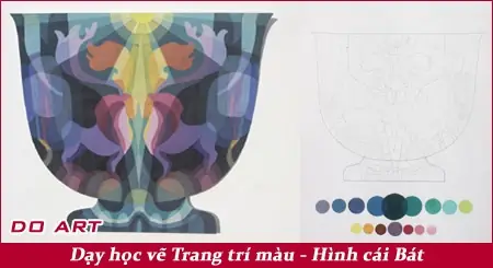 Dạy Học Vẽ Trang Trí Màu - Hình Cái Bát