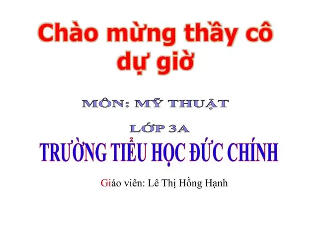 Ppt - Trường Tiểu Học Đức Chính Powerpoint Presentation ...