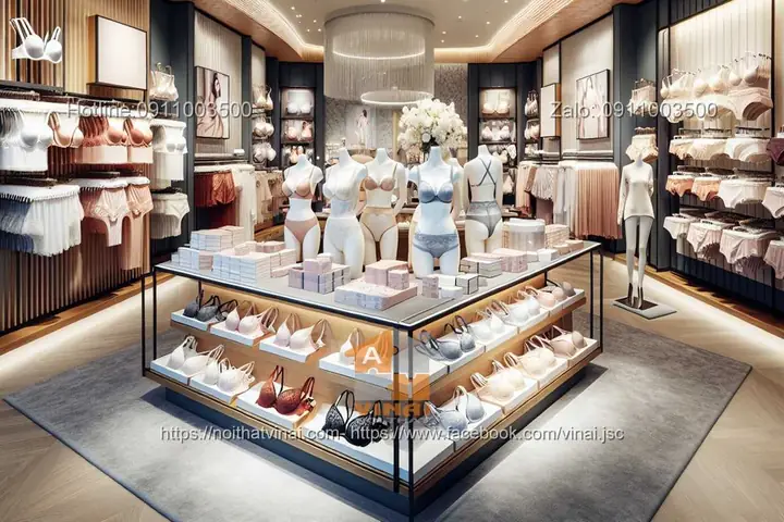 22 Mẫu Thiết Kế Cửa Hàng Đồ Lót