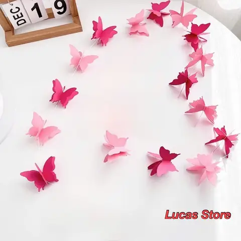 Dây Treo Hình Bướm 3d Trang Trí Tiệc Cưới, Phòng Cưới, Lễ Tết Dây Treo Hình Bướm 3d Trang Trí Tiệc Cưới, Phòng Cưới, Lễ Tết