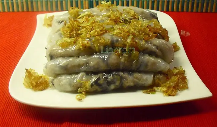 Bánh Cuốn Nhân Thịt | Liên Ròm