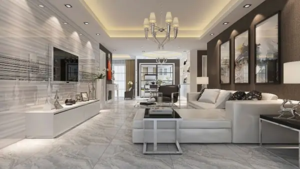 15 Cách Phối Màu Gạch Ốp Tường Phòng Khách Được Ưa Chuộng ...