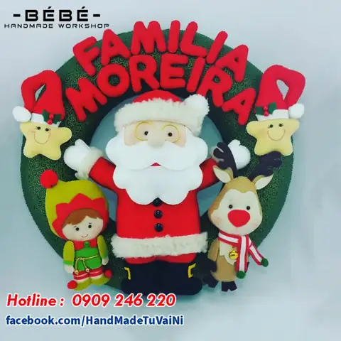 Cách Trang Trí Mùa Giáng Sinh Với Vòng Nguyệt Quế Noel Handmade Cách Trang Trí Mùa Giáng Sinh Với Vòng Nguyệt Quế Noel Handmade