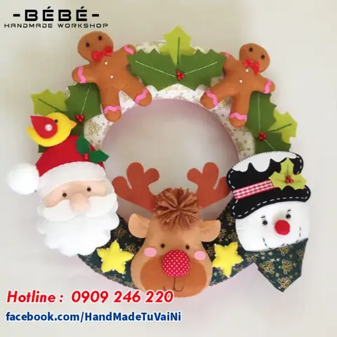 Cách Trang Trí Mùa Giáng Sinh Với Vòng Nguyệt Quế Noel Handmade Cách Trang Trí Mùa Giáng Sinh Với Vòng Nguyệt Quế Noel Handmade