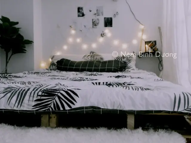 Trang Trí Giường Pallet Trang Trí Giường Pallet