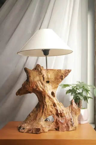 Đèn Trang Trí Gỗ Lũa – Phù Hợp Phòng Khách, Phòng Ngủ Phong Cách ...