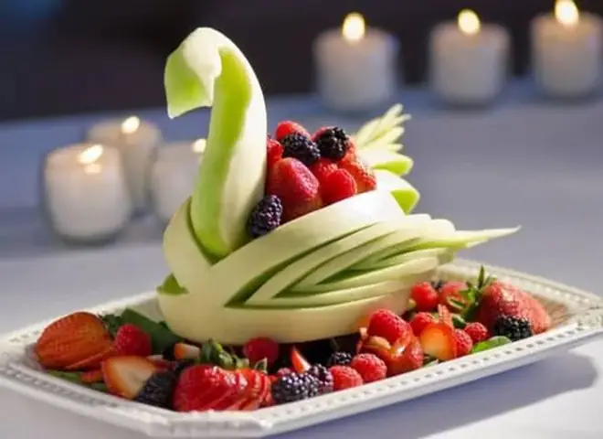 Bật Mí Cách Trang Trí Dĩa Trái Cây Bàn Tiệc Đẹp, Thu Hút Khách Hàng