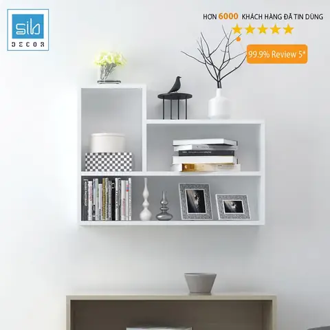 Cách Trang Trí Kệ Sách Treo Tường Đẹp Như Thế Nào?