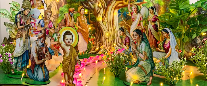 Cách Trang Trí Lễ Đài Phật Đản Tại Gia Đẹp