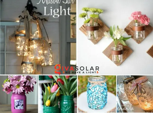 26 Ý Tưởng Trang Trí Từ Lọ Thủy Tinh - Givasolar