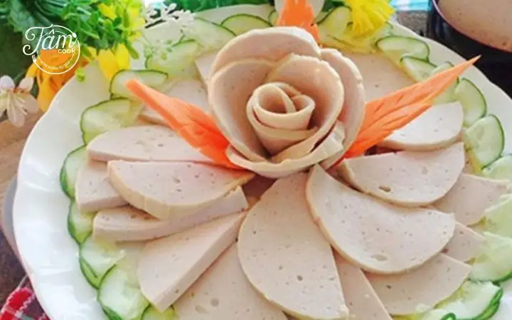 Trang Trí Món Ăn Ngày Tết – Giò Lụa