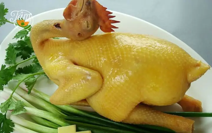 Cách Trang Trí Món Ăn Ngày Tết – Gà Luộc Cúng Đẹp Mắt