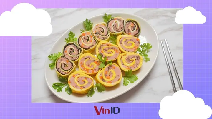 Cách Trang Trí & Làm Món Trứng Hấp Vân Độc Đáo | Vinid