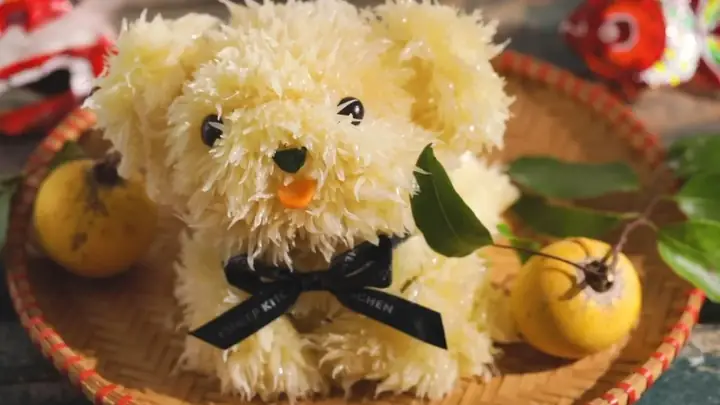 Cách Làm Con Chó Bưởi Cực Xinh Trang Trí Mâm Cỗ Trông Trăng Tết ...