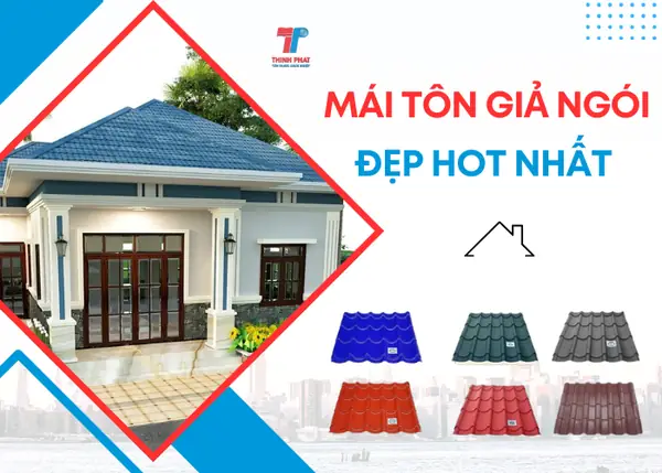 Mái Tôn Giả Ngói Đẹp Trang Trí Nhà Hot Nhất Hiện Nay | Phụ Kiện ...