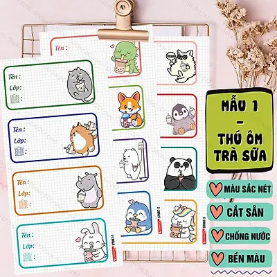 Làm Thế Nào Để Vẽ Trang Trí Nhãn Vở?