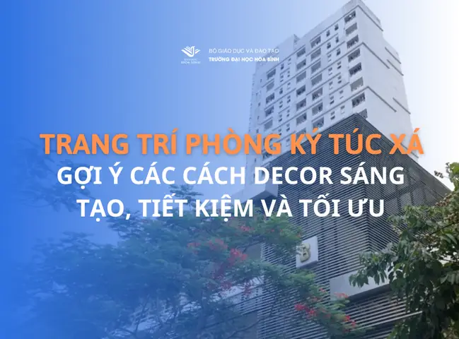 Bỏ Túi Ngay Bí Kíp Trang Trí Phòng Ký Túc Xá Đẹp Như Homestay
