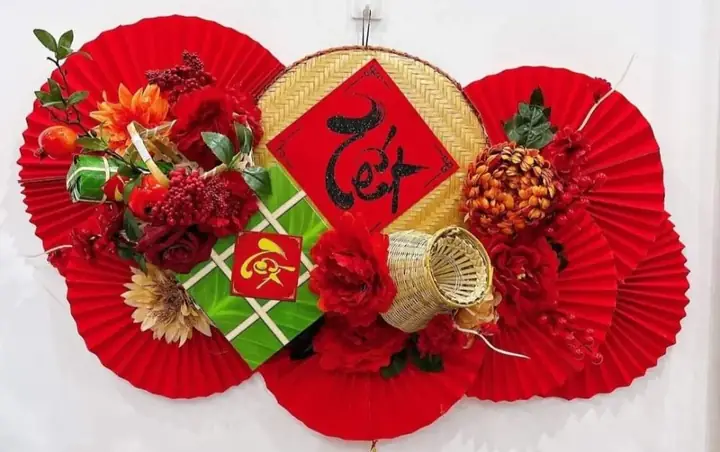 13. Trang Trí Tết Bằng Đồ Handmade