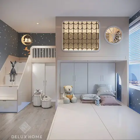 60+ Ý Tưởng Thiết Kế Phòng Ngủ Giường Tầng Tối Ưu Diện Tích