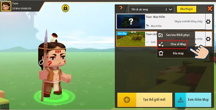 Cách Trang Trí Phòng Ngủ Trong Mini World Block Art?