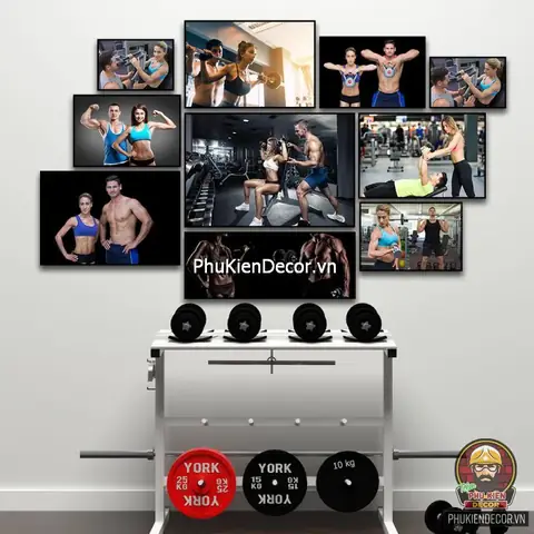 Top Tranh Treo Phòng Gym, Fitness, Phòng Tập Thể Hình Trang Trí Ấn ... Top Tranh Treo Phòng Gym, Fitness, Phòng Tập Thể Hình Trang Trí Ấn ...