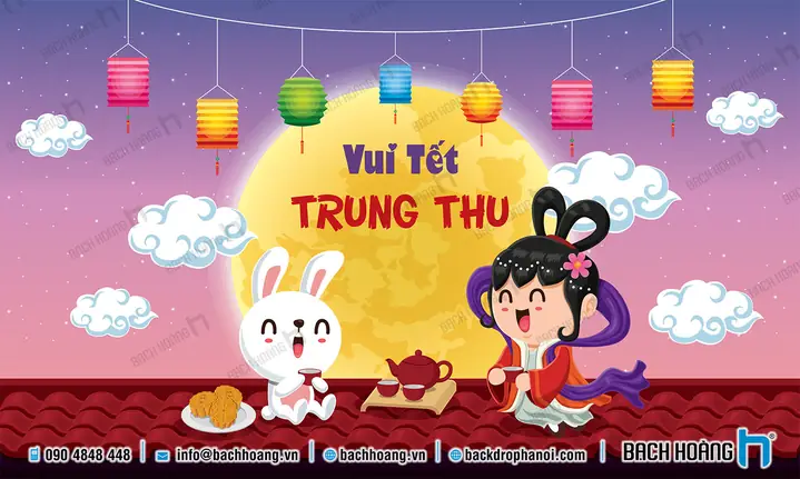 Phông Trang Trí Tết Trung Thu Có Loại Nào Phổ Biến Và Đẹp Nhất?