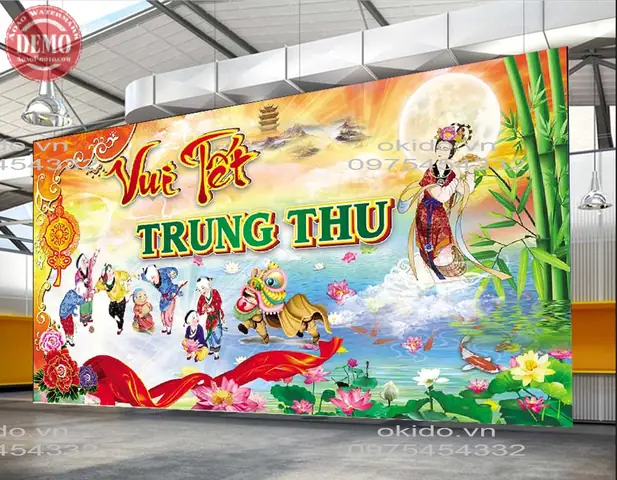 Phông Trang Trí Tết Trung Thu Có Loại Nào Phổ Biến Và Đẹp Nhất?