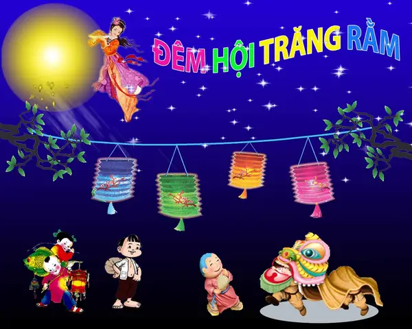 Phông Trang Trí Tết Trung Thu Có Loại Nào Phổ Biến Và Đẹp Nhất?