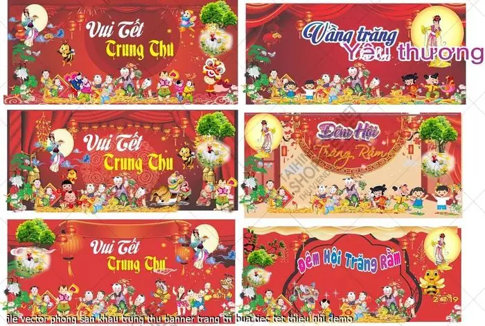 Phông Trang Trí Tết Trung Thu Có Loại Nào Phổ Biến Và Đẹp Nhất?