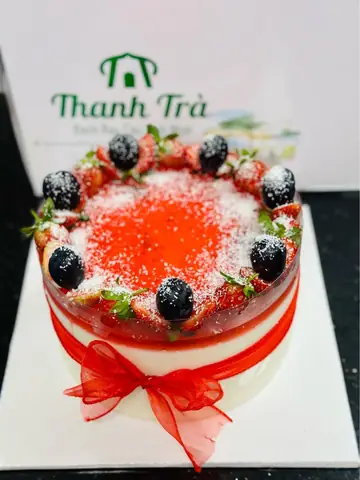 Mẫu Trái Cây | Bánh Rau Câu Sinh Nhật Thanh Trà | Có Bao Ăn