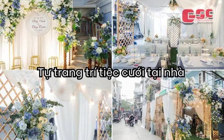 Hướng Dẫn Trang Trí Tiệc Cưới Tại Nhà Đơn Giản