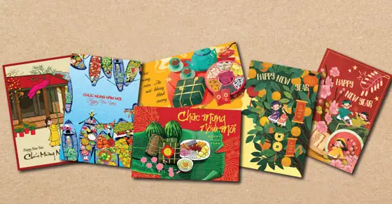 Cách Trang Trí Thiệp Năm Mới Như Thế Nào?