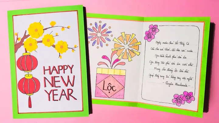 Cách Trang Trí Thiệp Năm Mới Như Thế Nào?