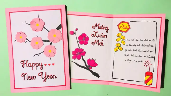 Cách Trang Trí Thiệp Năm Mới Như Thế Nào?