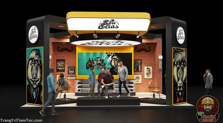 10 Cách Trang Trí Thiết Kế Tiệm Tóc Đơn Giản Nhỏ Đẹp, Truyền Cảm ...