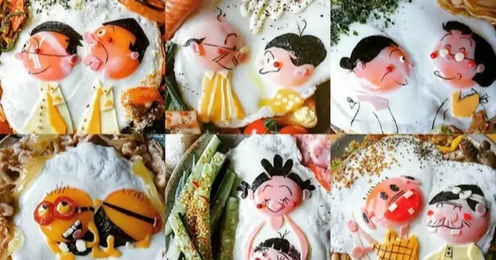 Mẹ 3 Con "vẽ Tranh" Trên Trứng Rán Đẹp Như Tác Phẩm Nghệ Thuật ...