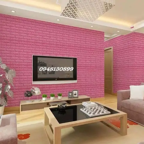 Xốp Dán Tường Phòng Khách Chất Lượng Cao Cho Không Gian Đẹp