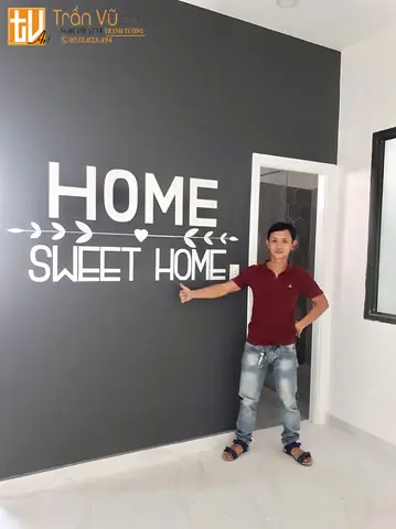 Vẽ Tranh Tường Phòng Ngủ Bằng Cách Tô Khuôn