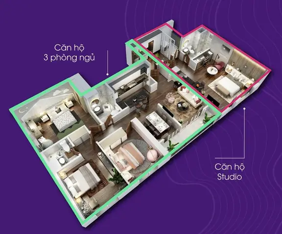 Tổng Hợp Những Thiết Kế Căn Hộ Dual Key Đẹp Nhất Hiện Nay