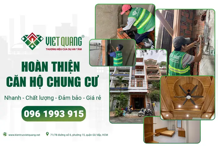 Công Ty Chuyên Hoàn Thiện Căn Hộ Chung Cư Giá Rẻ