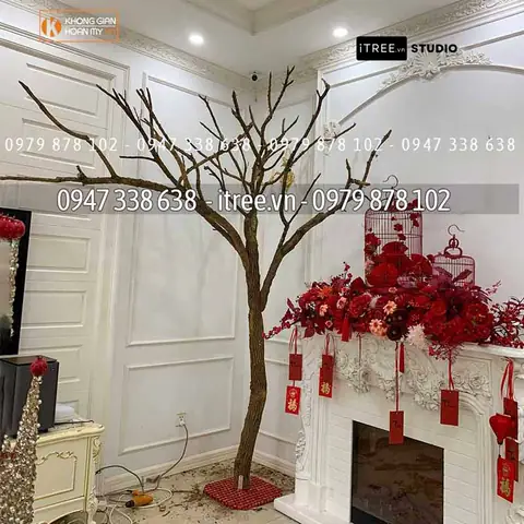 +50 Mẫu Thân Cây Giả, Cây Khô - Cây Giả Trang Trí Itree Studio