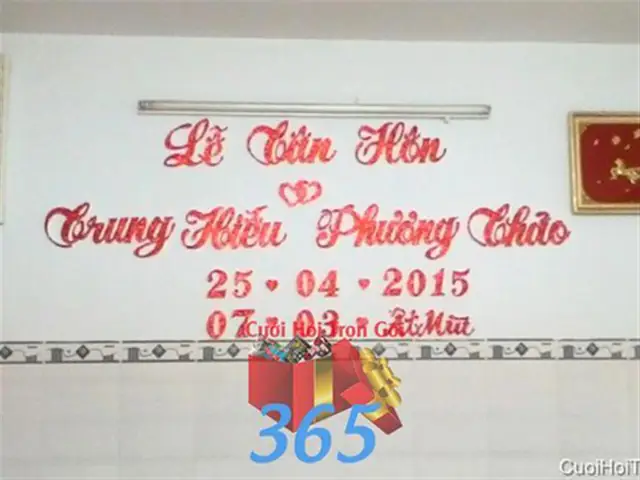 Cắt Dán Chữ Mốp Xốp Màu Đỏ Cho Lễ Tân Hôn Trang Trí Nhà Tiệc Ngày ...